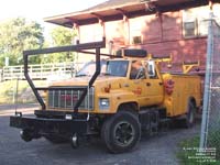 Rseau CP Rail  - GMC Top Kick MOW truck