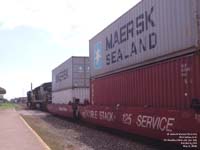 Southern Pacific double-stack car