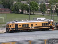 Sperry Rail Service (SRS) MOW equipment on Canadian Pacific Railway