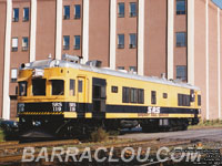 Sperry Rail Service (SRS) MOW equipment on Canadian Pacific Railway