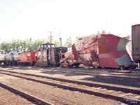 Vermont Railway snow fighting equipment - VTR 120 snow plow