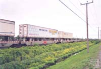 A Bruce R. Smith reefer riding on the Canadian Pacific Railway Iron Highway / Expressway train