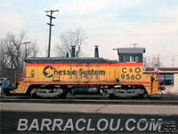 C & O 9560 - NW2 (Ex-CO 1852)