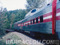 Spirit of Washington Dinner Train - WCRC 106 Mount Rainier (Dome) and WCRC 105 Olympic (Round End Observation)