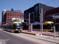 Minneapolis Metro Transit's Hiawatha Line Light Rail Train