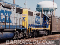 CSXT 2522 - GP38-2 (ex-SBD 2522, nee SCL 522)