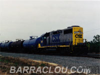 CSXT 2657 - GP38-2 (ex-SBD 6006, nee CRR 6006)