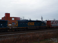 CSXT 4001 - SD40-3 (Ex-CSXT 8142, exx-SBD 8142, nee L&N 8142)