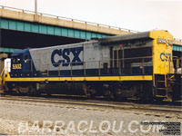 CSXT 5502 - B30-7 (ex-C&O)