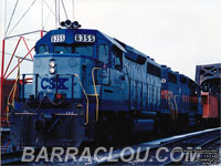 CSXT 6355 - GP40-2 (ex-SBD 1645, nee SCL 1645)