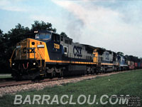 CSXT 7330 - Dash 8-40CW (ex-CR 6128)