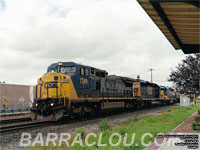 CSXT 7349 - Dash 8-40CW (ex-CR 6169)