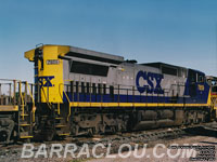 CSXT 7859 - C40-8W