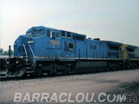 CSXT 7928 - C40-8W (nee LMS 710)