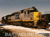 CSXT 8089 - SD40-2 (ex-SBD 8089, L&N 8089) and NS 3507