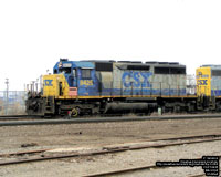 CSXT 8425 - SD40-2 (ex-WM 7574)