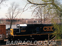 CSXT 8587 - SD50 (ex-SBD 8587)