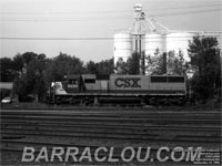 CSXT 8599 - SD50 (ex-SBD 8599)