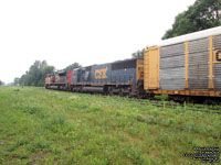 CSXT 8731 - SD60I (ex-CR 5597)