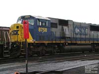 CSXT 8758 - SD60M (ex-CR 5505)