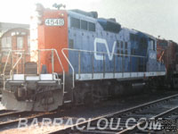 CV 4548 - GP9 - Retired and Sold to HESR 105, then INPR 105, then OCTR 105, then DV 105