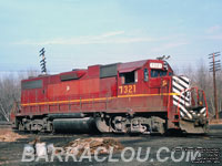 DH 7321 - GP38-2 (nee LV 321)