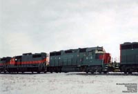 DMVW 6315 - GP35 (ex-SP 6315) - Sold to Great Sandhills Railway and to be leased to the Transmark Ltd grain terminal and a windmill assembly plant near Lethbridge, AB