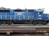 Palouse River and Coulee City (PCC) / Blue Mountain Railroad (BLMR) 784 - GP35 (To GRNW 784 / WAMX 3502, then BVRR WAMX 3502 - ex-UP 784, nee WP 3003)