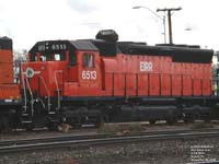 EIRR 6513 - SD45 (Future WAMX 4503, ex-CNW 6513, ex-CR 6186, ex-PC 6186, nee PRR 6186)