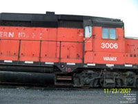 WAMX 3006 - GP30 (ex-EIRR 2274, exx-EIRR 2174, exxx-CR 2174, exxxx-RDG 3606, nee RDG 5506 - To WAMX WRIX 3006)