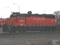 WAMX 3501 - GP35r (ex-UP 782, nee WP 3001) - Operation LifeSaver paint scheme