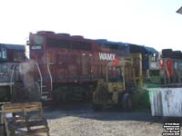 WAMX 4041 - GP40-3 (ex-HLCX 4401, exx-HLCX 3111, exxx-CR 3093, exxxx-PC 3093, nee NYC 3093)