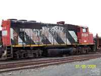 WAMX 9564 - GP40-2LW (GP40-2LW - Ex-CN 9564, to be renumbered WAMX 4017)