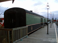 unidentified baggage car