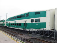 GO Transit coach 2142 - 1983-84 Hawker Siddeley Canada BiLevel Series II