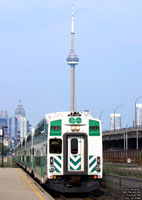 GO Transit 233 - Control Cab - 1989-90 Can-Car Rail BiLevel Series IV