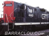 GTW 4449 - GP9 (Rebuilt as GTW 4604 - Nee GTW 1775)