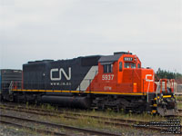 GTW 5937 - SD40-2 (ex-UP 4196, nee MP 3196)