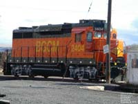 Boutiful Grain and Craig Mountain railroad (BCGM) 2404 - GP30 (ex-BNSF 2404, exx-ATSF 2704, exxx-ATSF 3204, nee ATSF 1204)