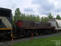NBSR 2008 (YBU-4) on CN Train 308