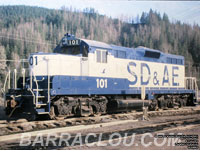 Pend Oreille Railroad - POVA 101 (ex-SDAE 101)