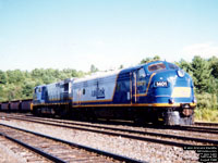 Ottawa Valley Railink (RLK) 1401 - FP9Au (Nee CN 6523, To VIA 6523, then VIA 6312, then RLK 1401, then CWRL 1401, then RLGN 1401, then GEXR 1401 and OSR 1401)