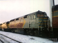 CDAC 450 - F40PHRm  (named Magaret Collins) (Ex-Amtrak F40PH No. 380) (Owned by Rail World and was stored on the MMA before being leased to MNRY)