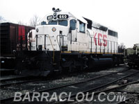 KCS 660 - SD40-2 (To MEC 605)