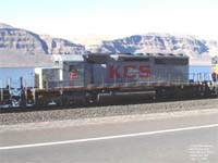 KCS 697 - SD40-3 (nee QNS&L SD40 202) (on BNSF)