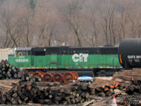 CBFX 6028 - SD60M (ex-BNSF, nee BN)