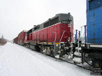 CEFX 3803 - GP38-3 (ex-CORP 3803, exx-IORY 3803, exxx-NS 2788, nee SOU 2788)