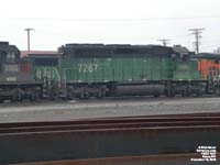 FURX 7267 - SD40-2 (ex-BNSF 7267)