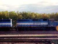 SLR (LLPX) 3001  (Richmond) - GP40 (Ex-LLPX 3702, exx-GATX/GSCX 3702, nee B&O 3702. An unit built in 1969.)