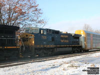 GECX 7928 - C40-8W (Ex-CSXT 7928, nee LMS 710)